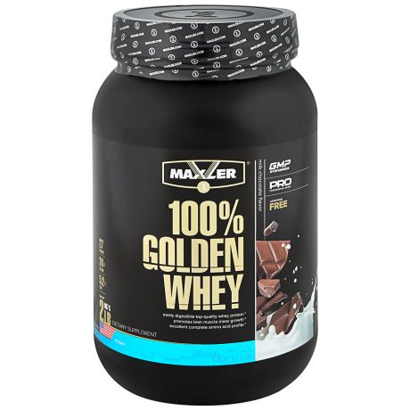 Протеин Maxler Golden Whey молочный шоколад 900 г