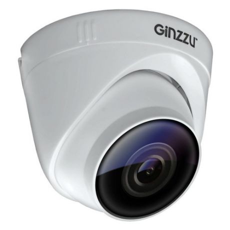 Видеокамера IP GINZZU HID-2301A, 1080p, 3.6 мм, белый