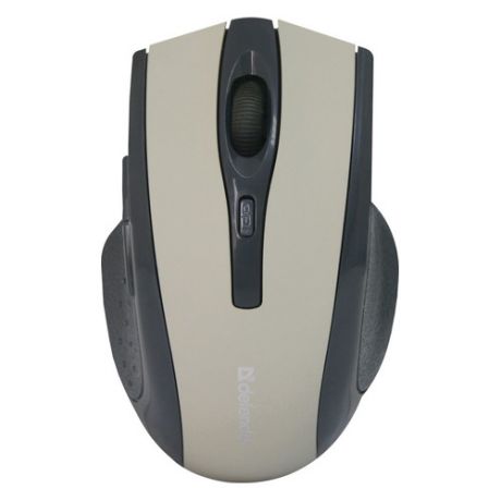 Мышь DEFENDER Accura MM-665, оптическая, беспроводная, USB, серый [52666]