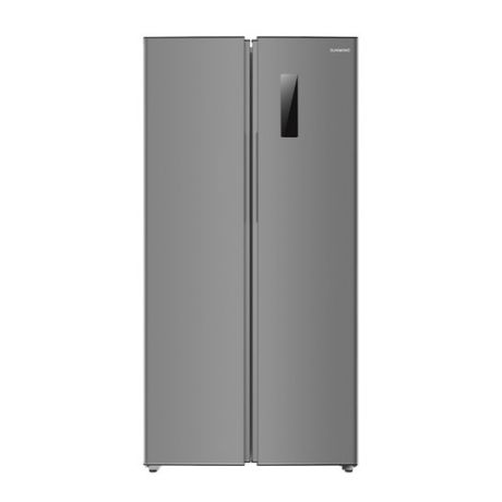 Холодильник SUNWIND SCS454F, двухкамерный, нержавеющая сталь