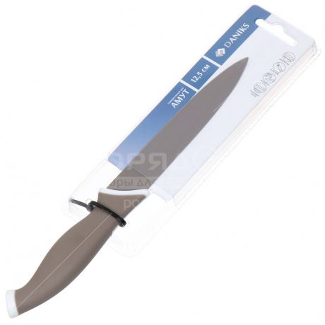 Нож кухонный стальной Daniks Амут YW-A222-UT универсальный, 12.5 см