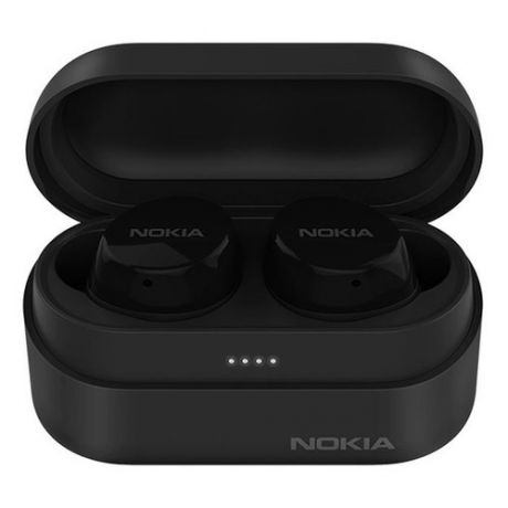 Гарнитура NOKIA Power Earbuds Lite, Bluetooth, вкладыши, черный [8p00000106]