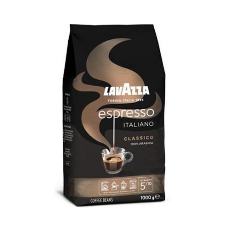 Кофе зерновой LAVAZZA Espresso, средняя обжарка, 1000 гр