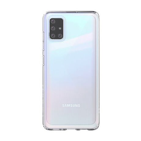 Чехол (клип-кейс) SAMSUNG araree M cover, для Samsung Galaxy M51, прозрачный [gp-fpm515kdatr]