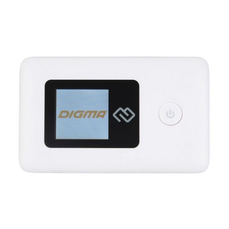 Модем DIGMA Mobile Wifi DMW1969 3G/4G, внешний, белый [dmw1969-wt]