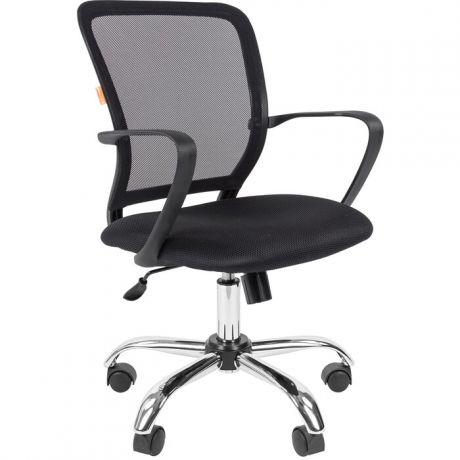 Офисное кресло Chairman 698 TW-01 черный хром