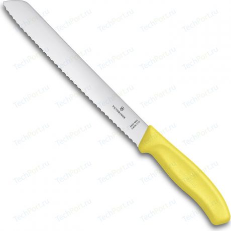 Нож для хлеба 21 см Victorinox желтый (6.8636.21L8B)