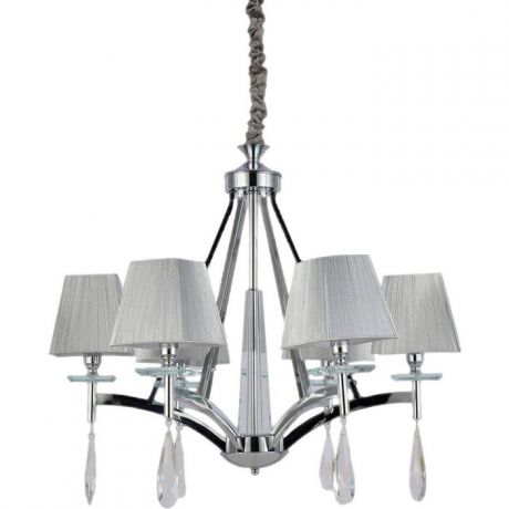 Люстра Lumina Deco Подвесная Valentina LDP 1240-6 CHR