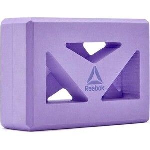 Кирпич для йоги Reebok RAYG-10035PL с прорезями (Фиолетовый)
