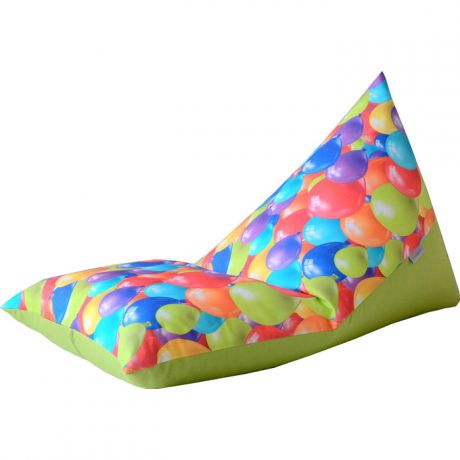 Детский бескаркасный пуфик Mypuff Пирамида воздушные шары мебельный хлопок sh-367-359