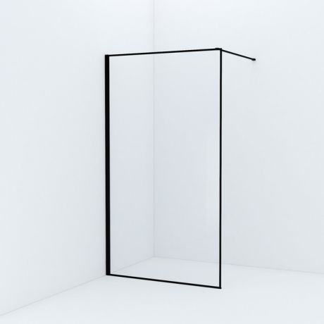 Душевой уголок IDDIS Slide 110x195 стекло прозрачное, профиль черный (SLI8BS7i23)