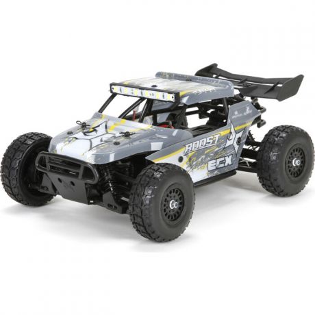 Радиоуправляемый багги ECX Desert Buggy Roost 4WD масштаб 1:18 RTR 2.4G (желто-серый) - ECX01005T2