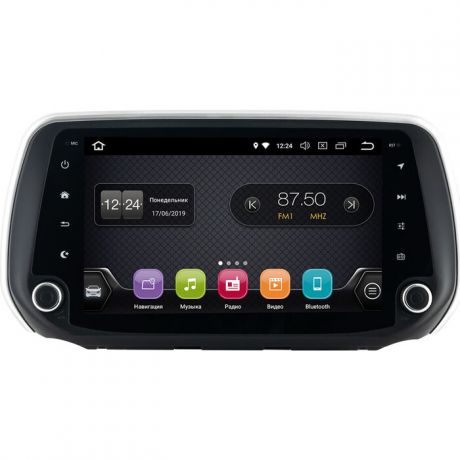 Автомагнитола Incar Hyundai Santa Fe 18+ (TSA-2437) Android 8.1/1024*600, IPS, wi-fi, 9"