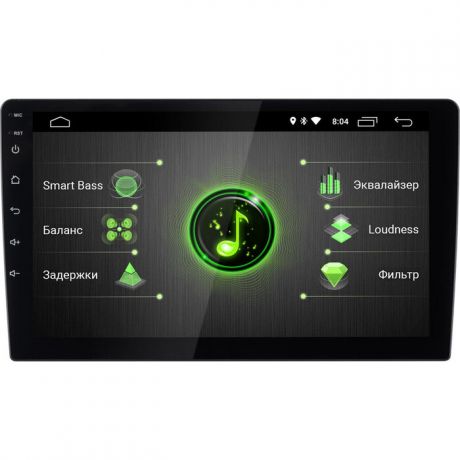 Автомагнитола Incar Universal 9" DTA-7709U Android 10 /1024*600, wi-fi, DSP