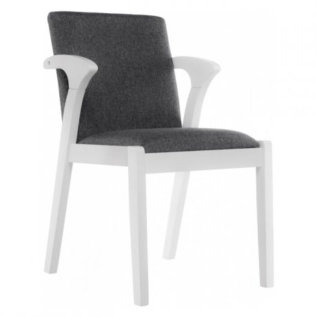 Деревянный стул Woodville Artis white/grey