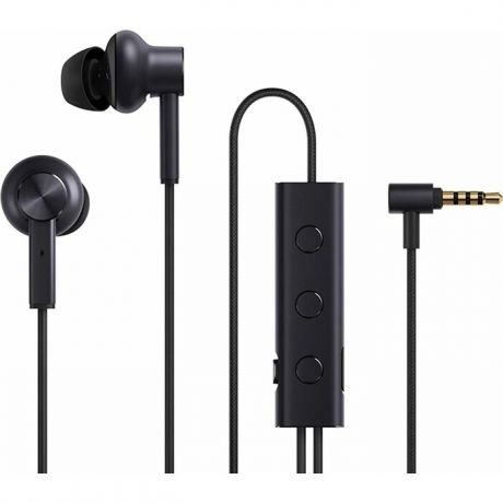 Наушники с микрофоном Xiaomi Mi Noise Canceling Earphones (вставные, 32 Ом, 100дБ, 20-40000Гц, кабель 1.35m, mini jack 3.5mm) (ZBW4386TY)