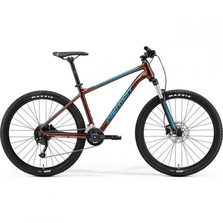 Велосипед Merida Big.Sevene (2021) 100-3x P-M(17") Bronze/Blue (6110881720)