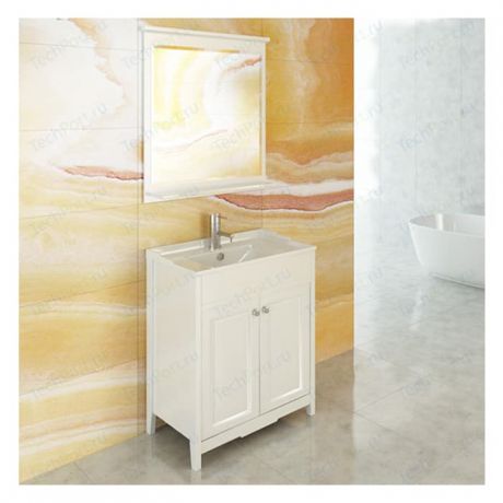 Мебель для ванной Comforty Тбилиси 72 белый глянец
