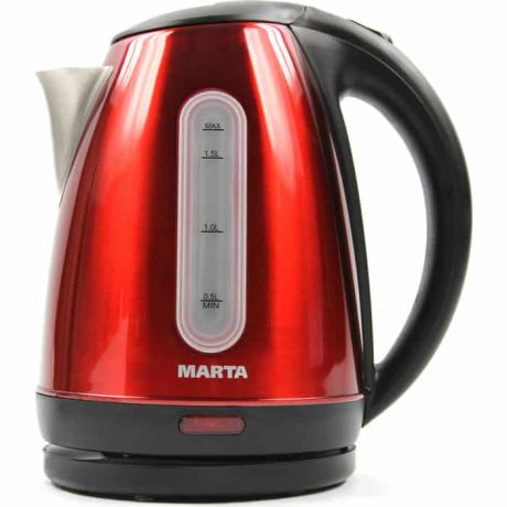 Чайник электрический Marta MT-1089 красный рубин