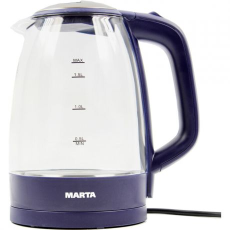 Чайник электрический Marta MT-1097 темный топаз