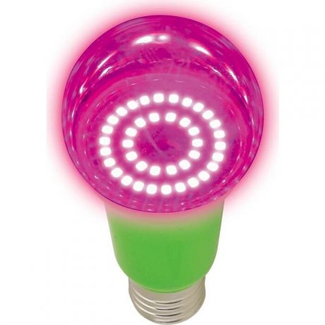 Лампа Uniel светодиодная для растений (UL-00004582) E27 15W прозрачная LED-A60-15W/SPSB/E27/CL PLP30GR