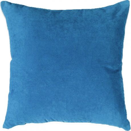 Декоративная подушка Mypuff Сине-голубая мебельная ткань pil-538