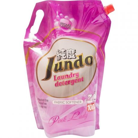 Кондиционер Jundo Pink Lady Aroma Capsule концентрированный 2 л, 100 стирок