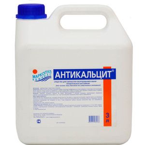 Жидкость для очистка стенок бассейна Маркопул Кемиклс Антикальцит М42, 3л канистра