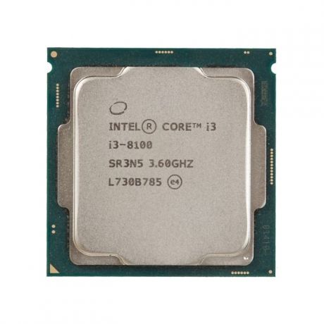 Процессор Intel Intel Core i3-8100 Coffee Lake OEM (3.60Ггц, 6МБ, Socket 1151)