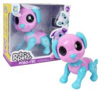 Интерактивная игрушка 1toy RoboPets: Робо-пес, розовый/голубой (Т14336)