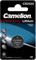 Батарея Camelion Lithium CR2025 BL-1, 1 шт.