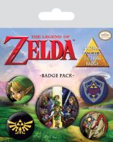 Значки Pyramid The Legend Of Zelda, 5 шт (BP80530)