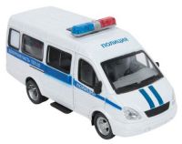 Инерционная машинка Playsmart Автопарк: ГАЗ-3221 полиция, 23 см (Р40529 )