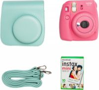 Фотоаппарат моментальной печати Fujifilm Instax Mini 9 Pink Line SET