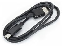 Кабель Continent USB-miсroUSB, 1 м, Black (DCU-4105BK)