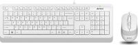 Комплект клавиатура+мышь A4Tech FStyler F1010 White/Grey