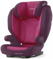 Автокресло RECARO Monza Nova Evo Seatfix, группа 2/3 Power Berry (00088012220050)