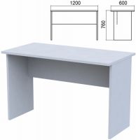 Письменный стол ПРОГРАММА-ТЕХНО "Арго", 120х60х76 см, серый (641245)