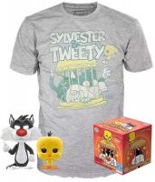Футболка Funko POP and Tee: Looney Tunes: Sylvester&Tweety L (46987)
