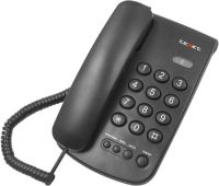 Телефон проводной teXet TX-241 Black