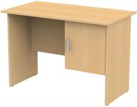 Письменный стол МОНОЛИТ "Канц", 110х60х75 см, бук (640035)