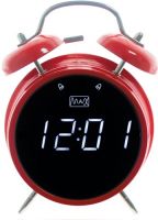 Часы с радио MAX CR-2918 Red
