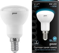 Светодиодная лампа Gauss Led Reflect R50 E14 6W 4100K (106001206)