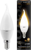 Светодиодная лампа Gauss Led Candle tailed E14 6.5W 2700K (104101107)