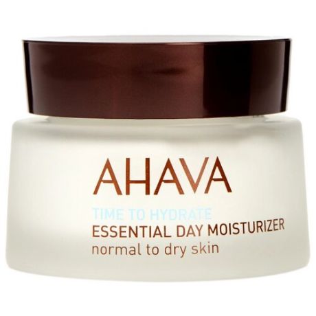 AHAVA Time To Hydrate Essential Day Moisturizer Normal to Dry Skin увлажняющий дневной крем для нормальной и сухой кожи лица, 50 мл