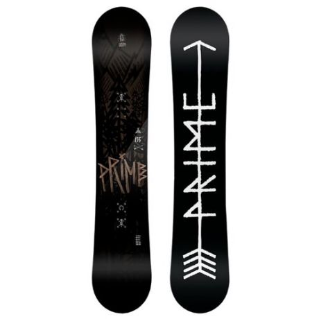 Сноуборд Prime snowboards Wood (18-19) черный 167W