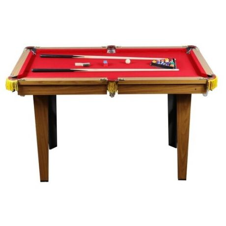 Игровой стол для бильярда DFC Maestro 48 JG-BT-24800 красный/коричневый