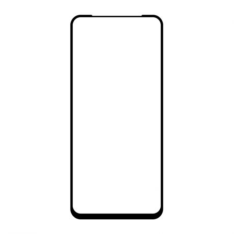 Защитное стекло Barn&Hollis Full Screen FULL GLUE для Xiaomi Redmi Note 9 (черная рамка)