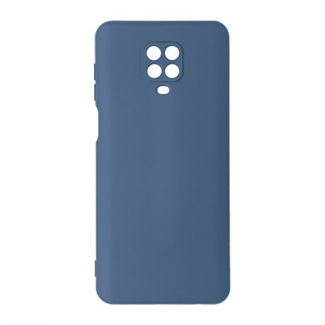 Чехол BoraSCO для Redmi Note 9 Pro/9S Microfiber Case (синий)