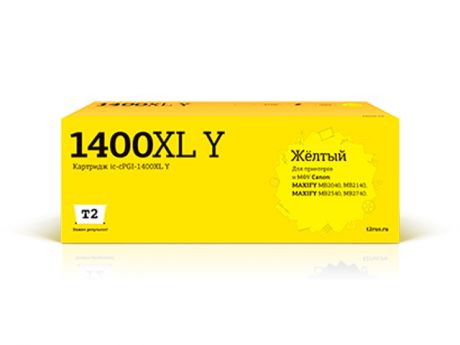 Картридж T2 IC-CPGI-1400XL Yellow для Canon Maxify MB2040/MB2140/MB2340/MB2740